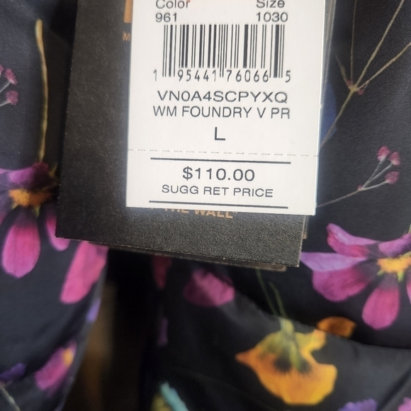 New Vans WOMEN'S VANS FOUNDRY VPUFFER MTE-1 JACKET black floraldesign - Picture 12 of 13